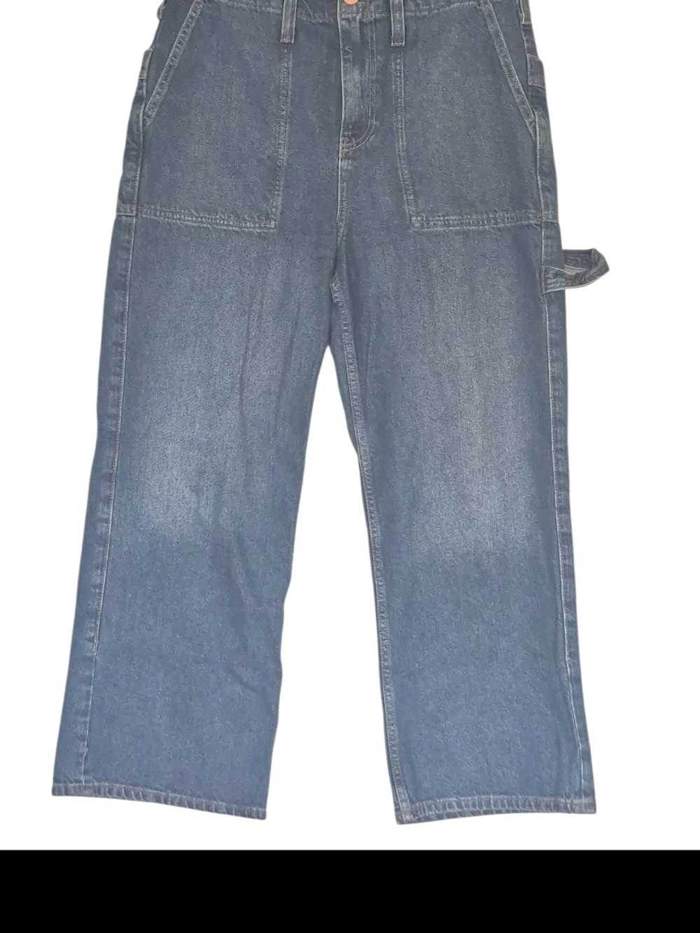 We The Free Major Leagues Mid-Rise Cuffed Jeans Sz 31 - Picture 2 of 7